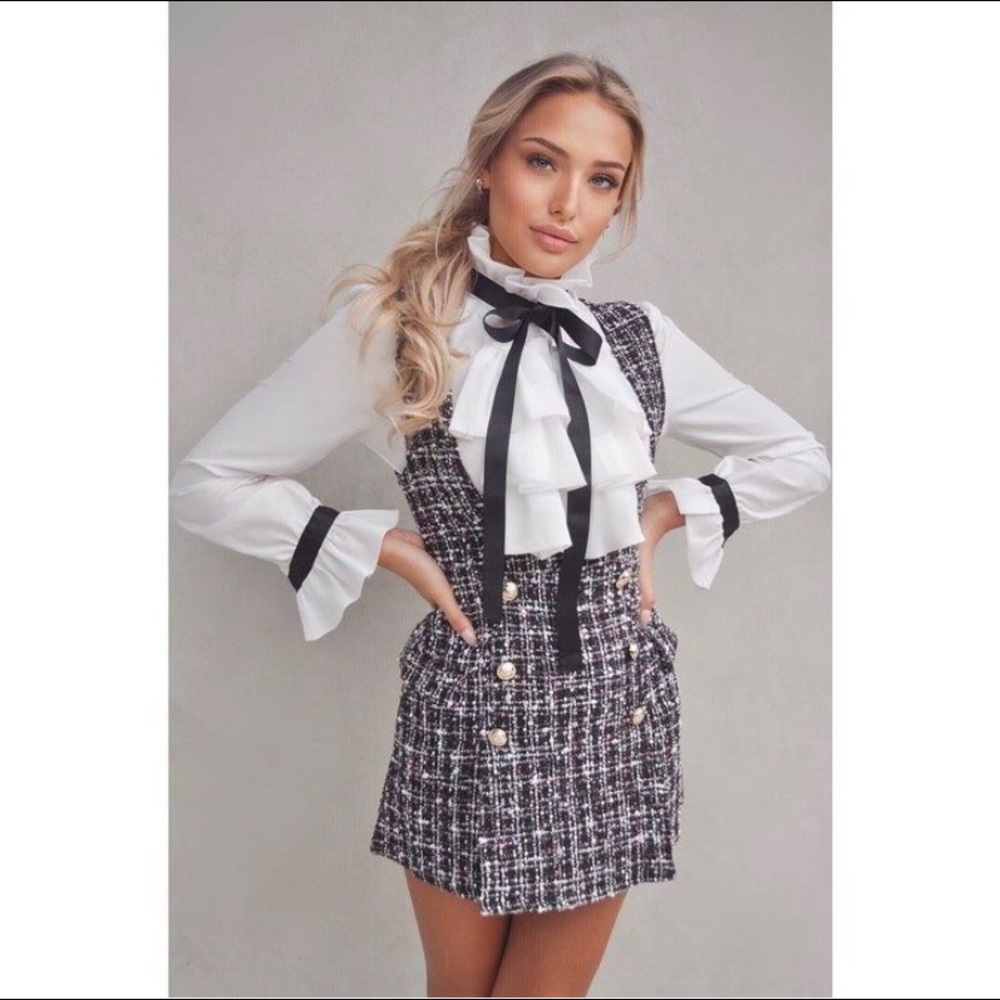 Dress and undershirt